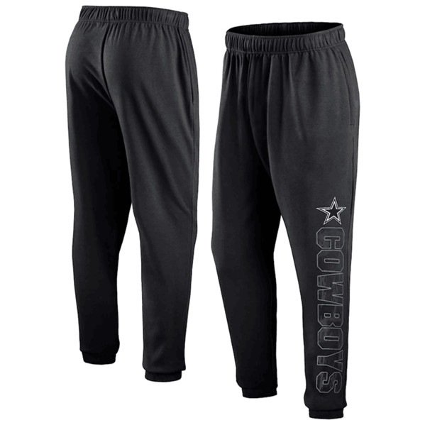 Dallas Cowboys Black From Tracking Sweatpants - Click Image to Close